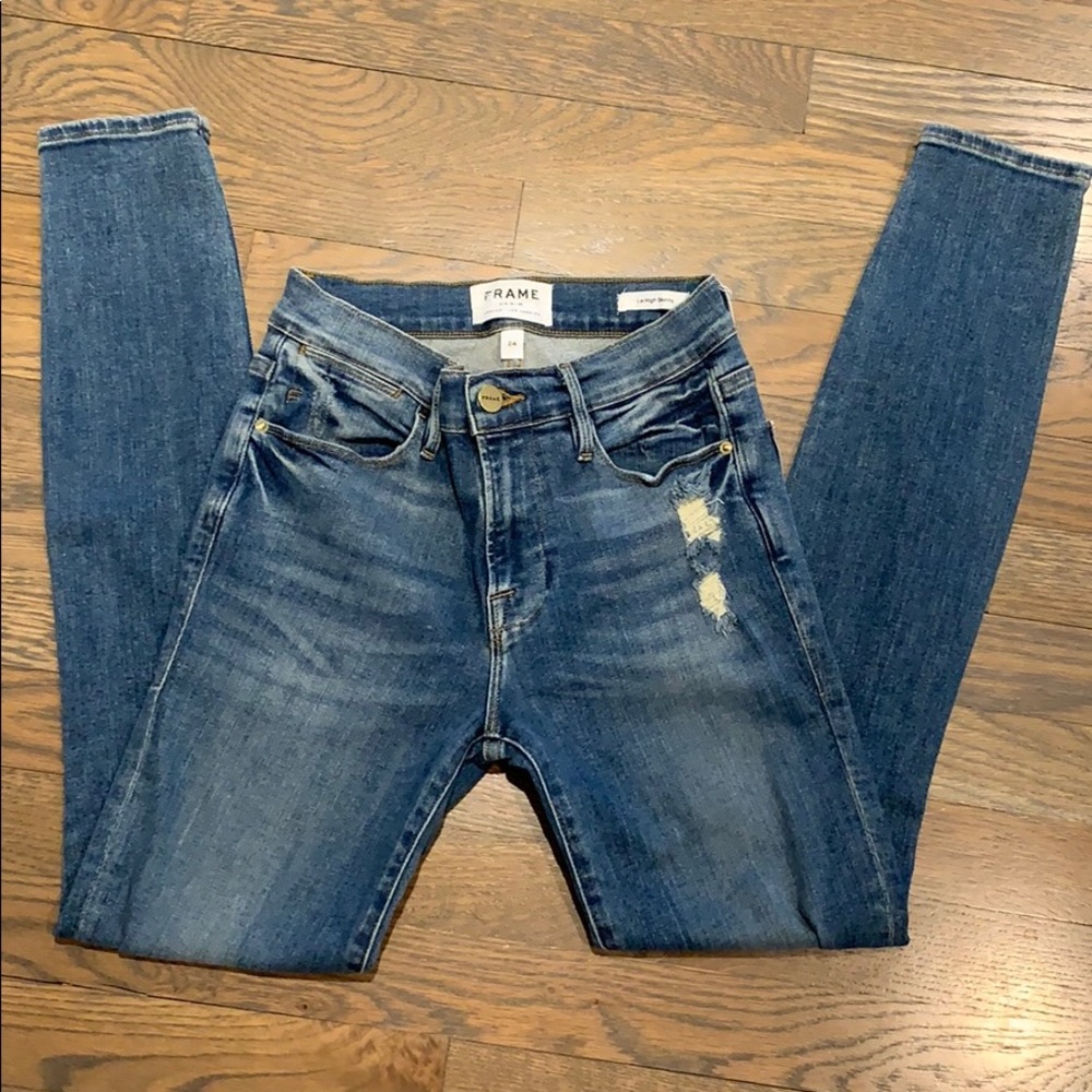 ⚡️NWOT FRAME Denim Le High Skinny⚡️Sz 24